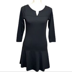 Lolë 3/4 Sleeve Shirt Dress Sz XS
